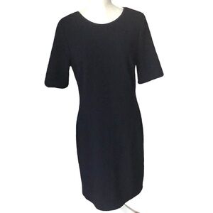 Mario Serrani Navy Fitted Dress‎